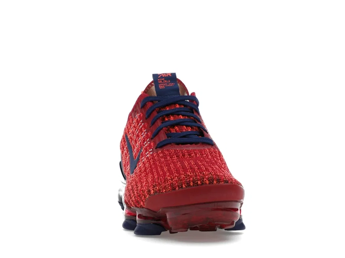 Детские кроссовки Lifestyle Nike Air VaporMax Flyknit 3 Nike, Noble Red/Blue Void — фото 2