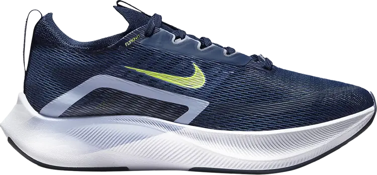 Кроссовки Nike Wmns Zoom Fly 4 'Mystic Navy Light Marine', синий