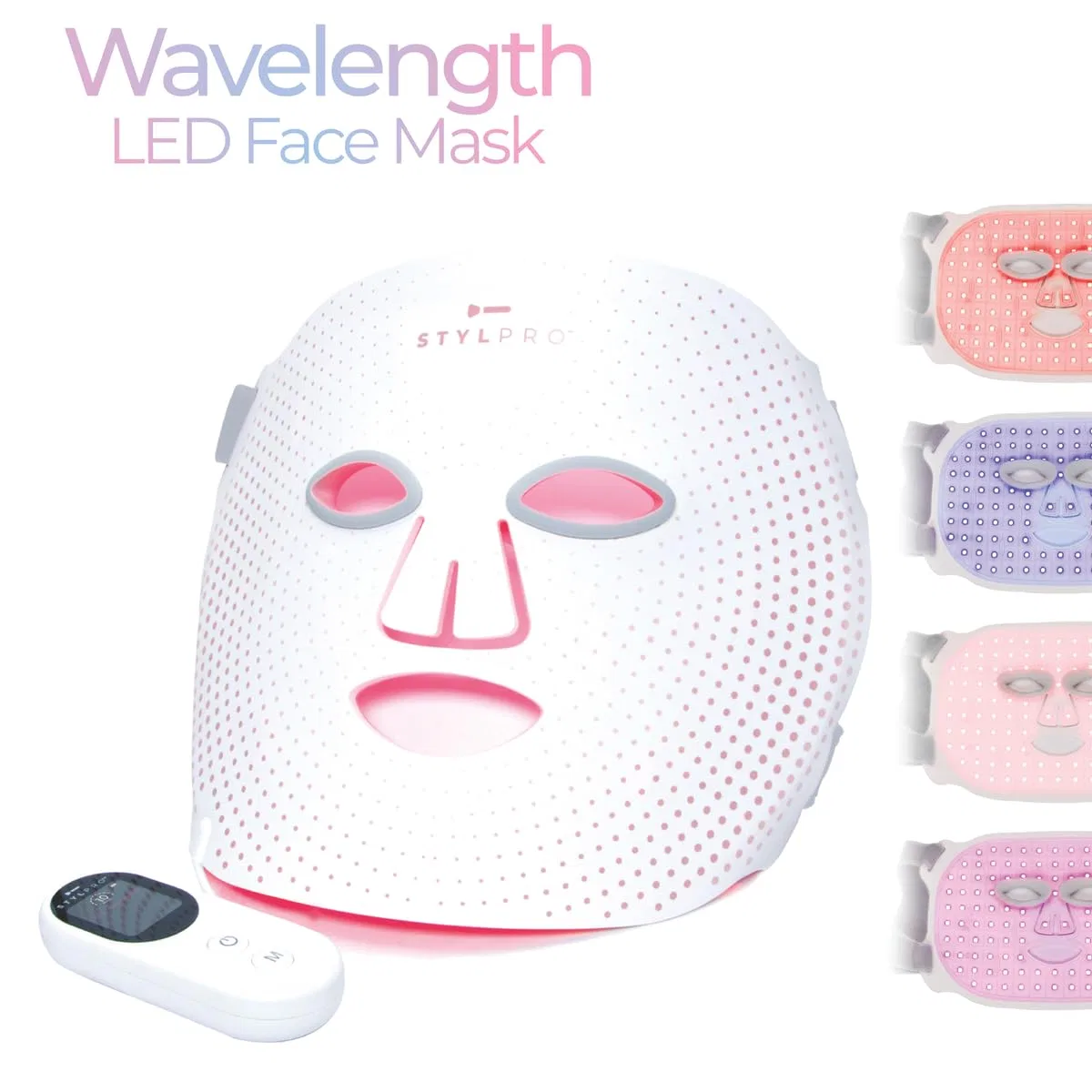 LED-маска для лица с мультирежимами StylPro Wavelength Stylpro — фото 2