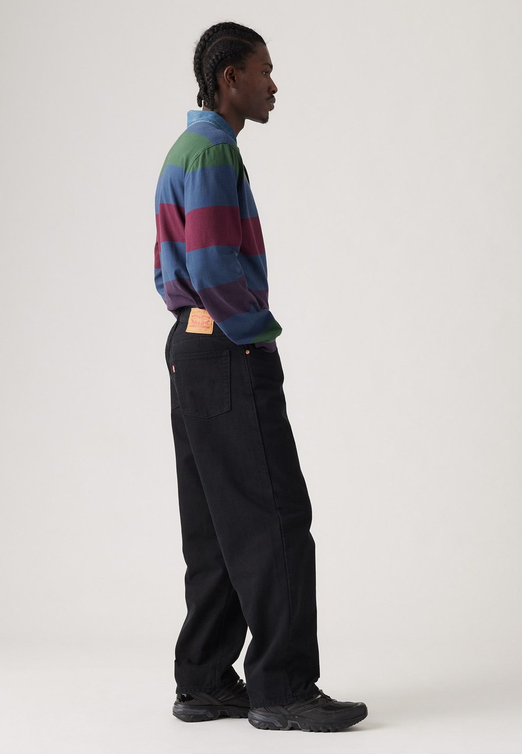 

Джинсы свободного кроя 578™ BAGGY Levi's®, черный деним