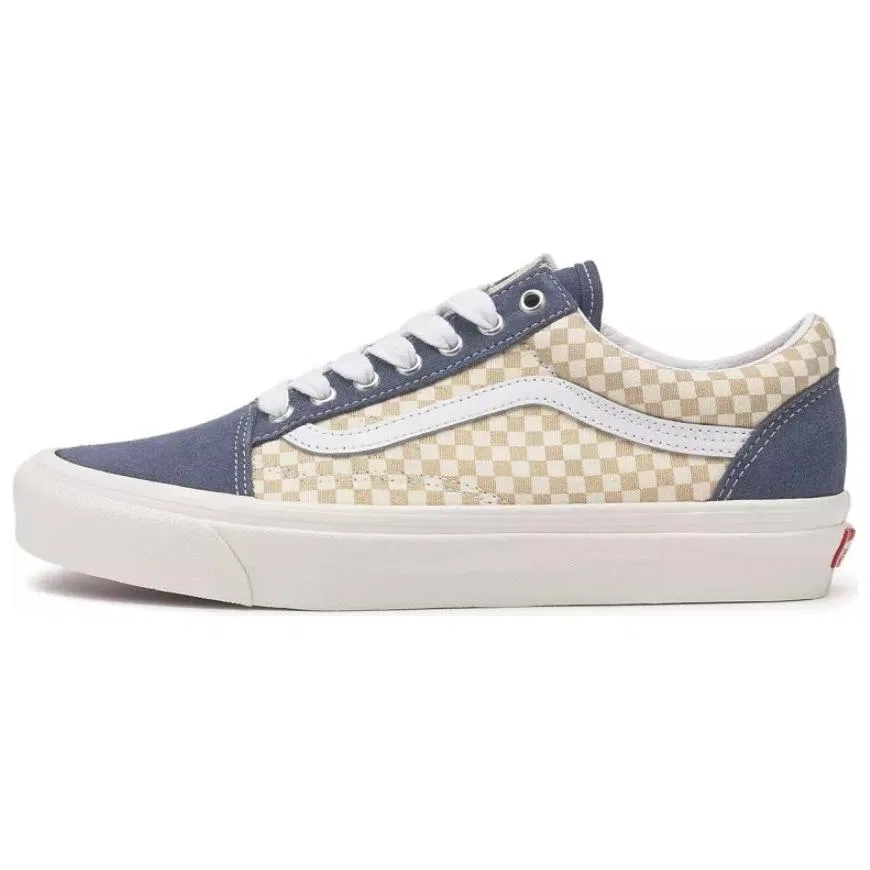Детские кеды для мальчиков и девочек с низким верхом Vans Old Skool 36, Blue Brown
