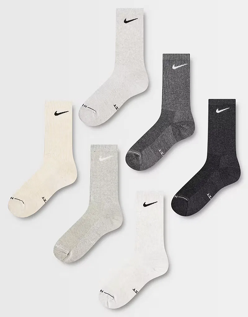 Носки Everyday 6 шт Nike, мультиколор