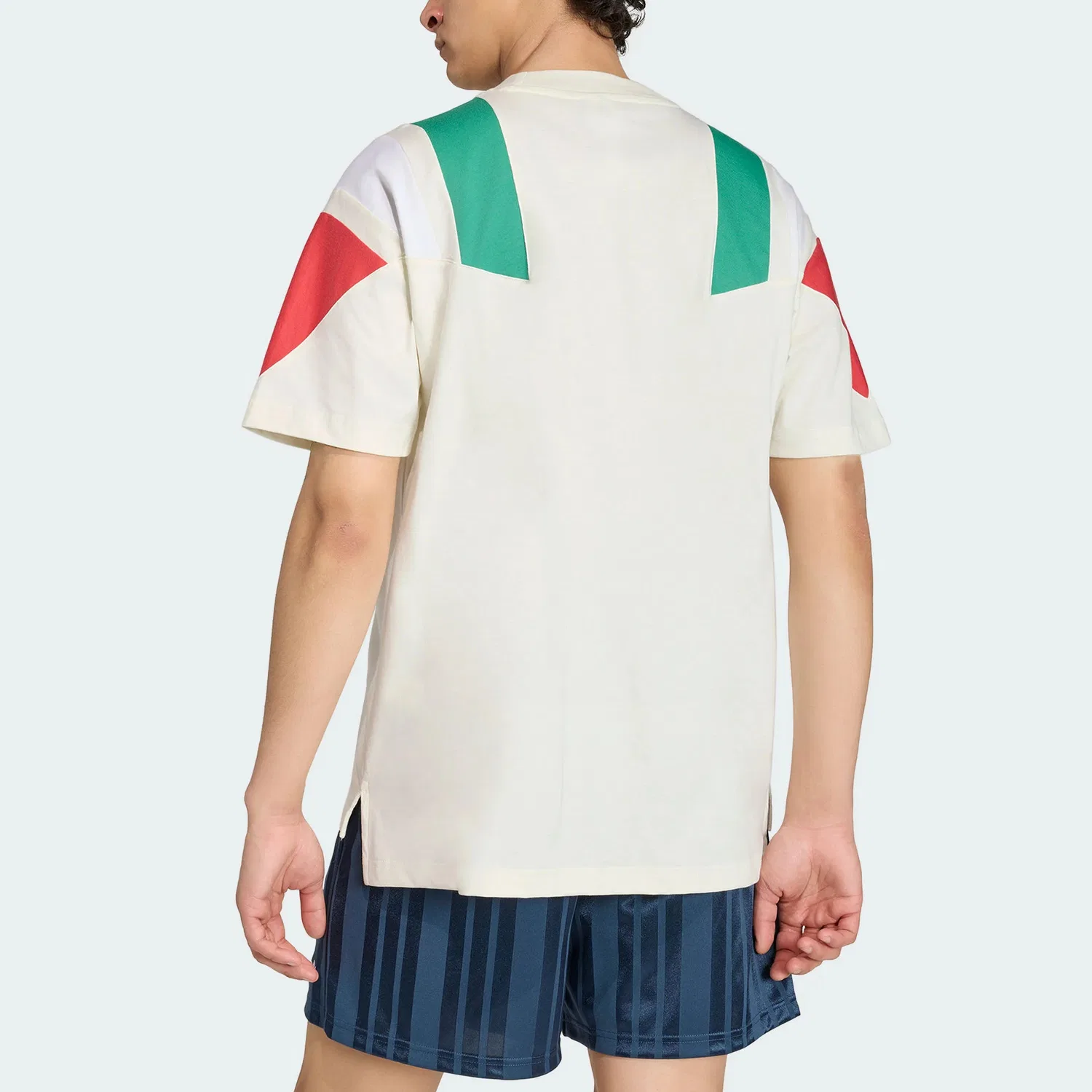 Мужская футболка с круглым вырезом EQT Adidas Originals, Jade White — фото 4
