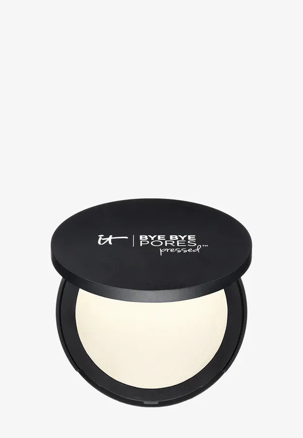 Прессованная пудра Bye bye pores - фиксирующий спрей и пудра 9 г It Cosmetics, цвет translucent