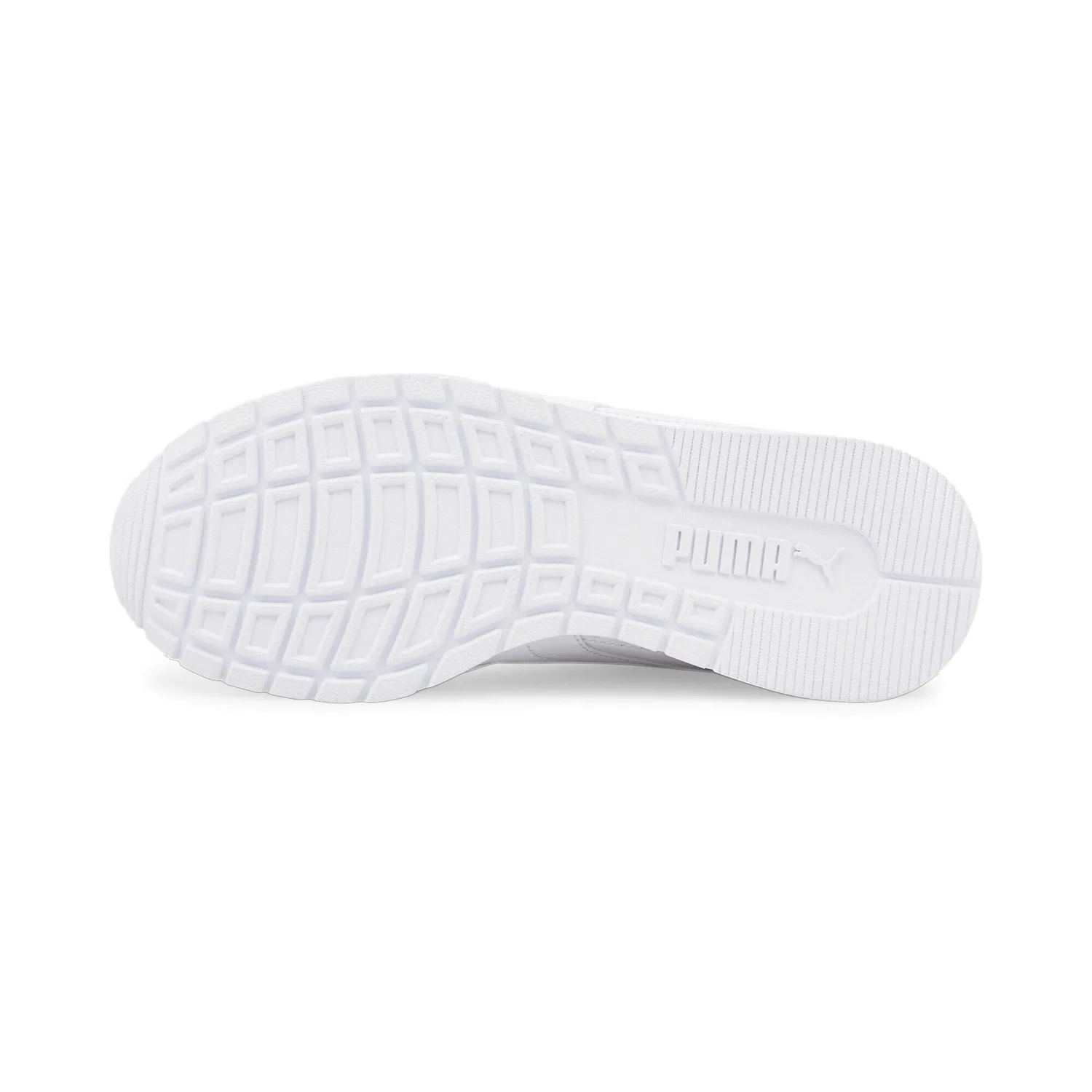 Детские кожаные кроссовки ST Runner v3 Puma, Weiss — фото 4