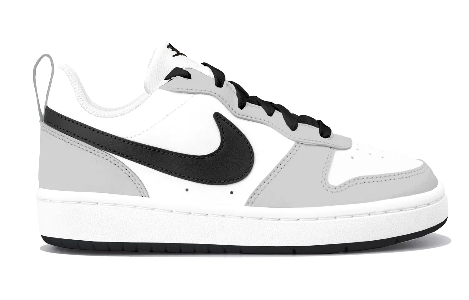 Детские кроссовки для скейтбординга Nike Court Borough 2, Gray — фото 3