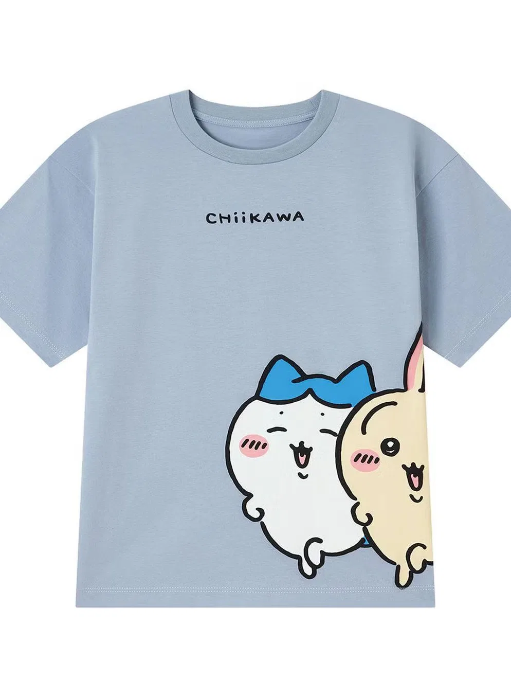 Футболка с принтом Chiikawa, Giordano, синий — фото 3