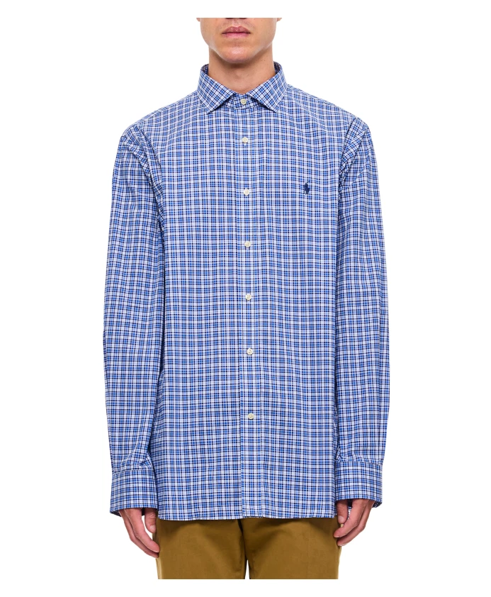 

Повседневная рубашка Polo Ralph Lauren, синий