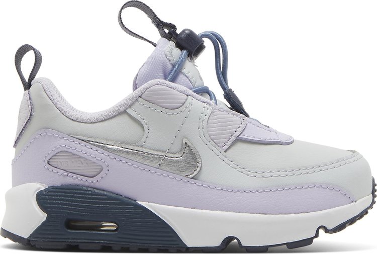 

Кроссовки Nike Air Max 90 Toggle TD 'Pure Platinum Violet Frost', серый