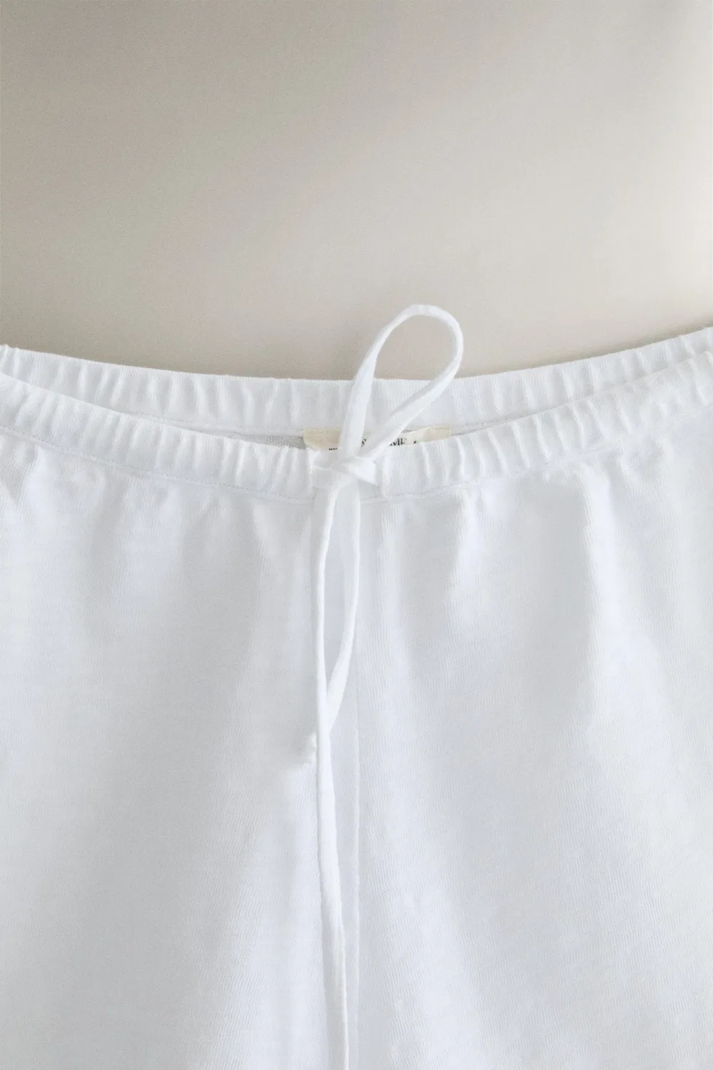 Хлопковые шорты ZARA, White — фото 2