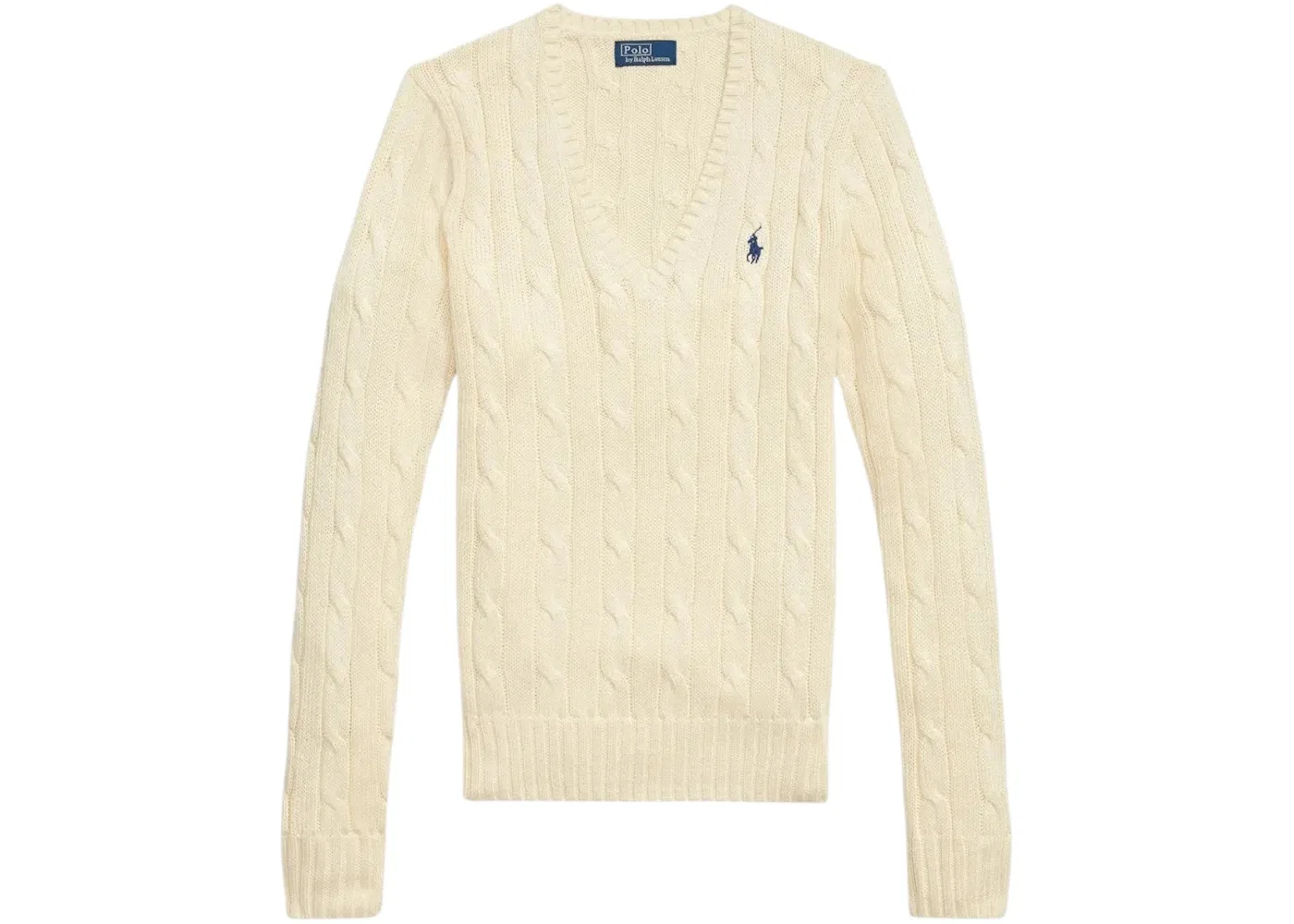 Женский пуловер с длинным рукавом Pullover Polo Ralph Lauren, Parchment Cream