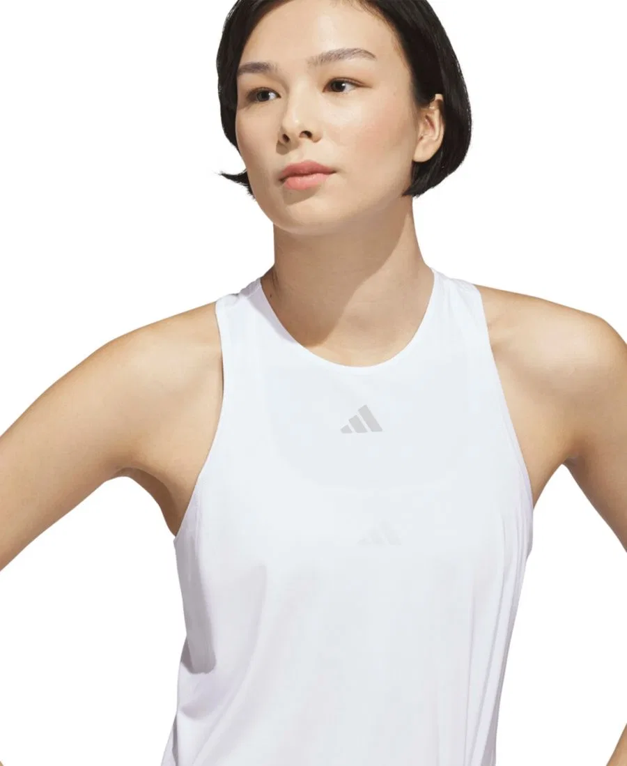 Топ без рукавов с технологией Climacool, модель Club Tennis Climacool Tank Top adidas, White — фото 3