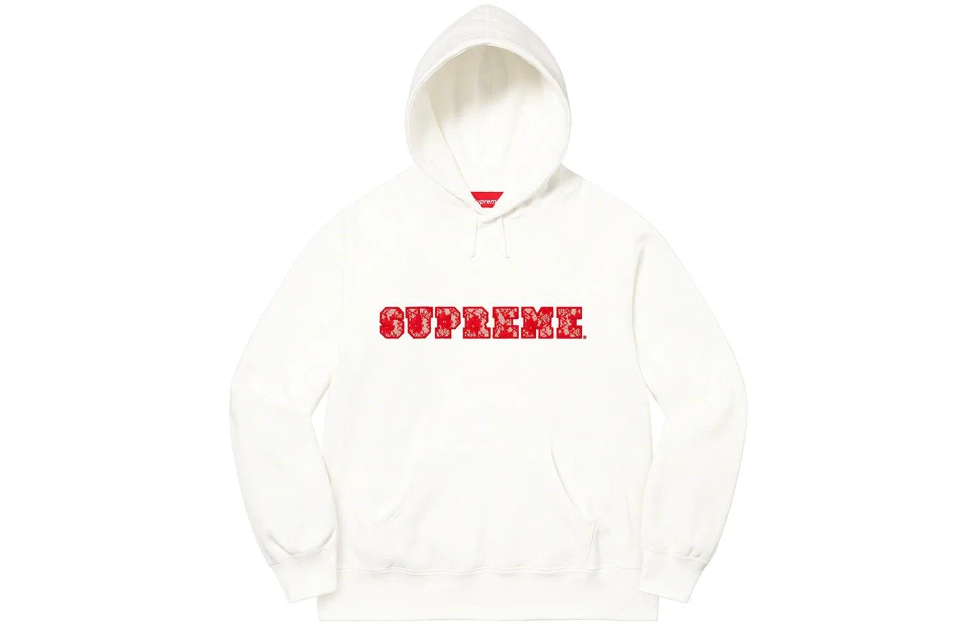 Женская толстовка с капюшоном The Most Hooded Sweatshirt Supreme, White