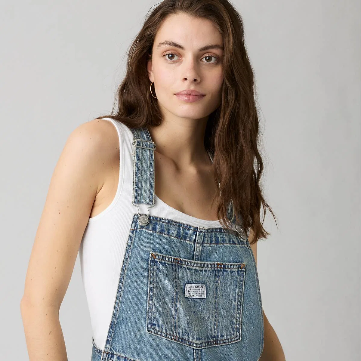 Свободный комбинезон Levi's, Hi And Welcome - Medium Wash — фото 2