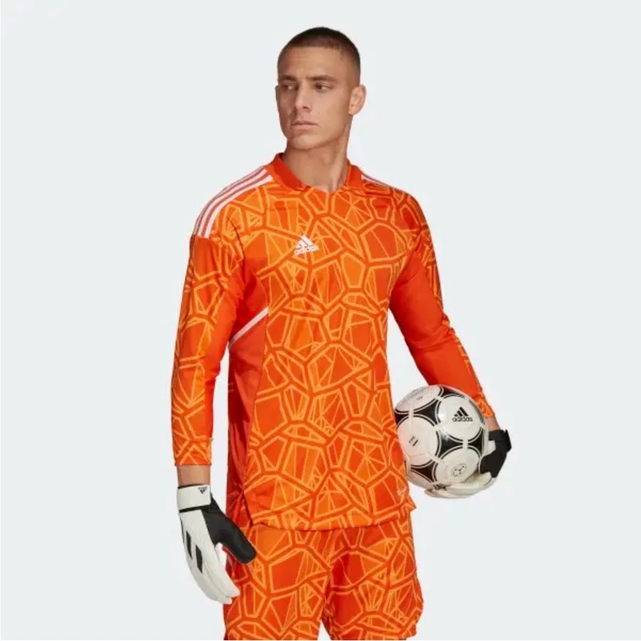 Футболка спортивная с длинным рукавом adidas, Оранжевый