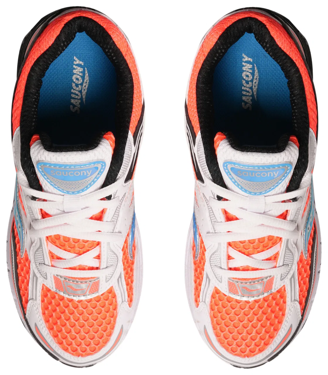 Мальчиковые кроссовки Omni 9 Saucony, синий/красный — фото 4