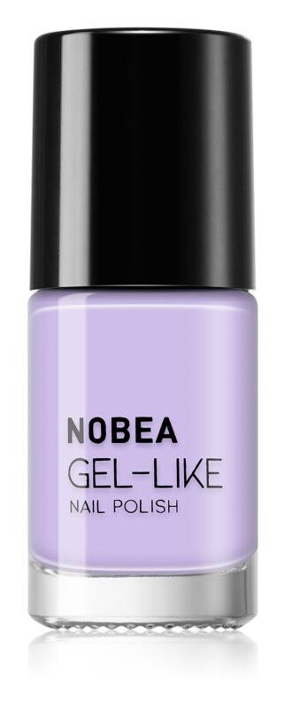 

Лак для ногтей с гелевым эффектом NOBEA Day-to-Day, оттенок Blue violet #N61 6 мл