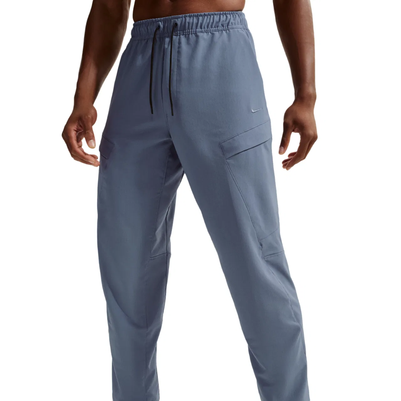 Мужские карго-брюки Dri-FIT Unlimited Alt Nike, цвет Black/Diffused Blue/Diffused Blue