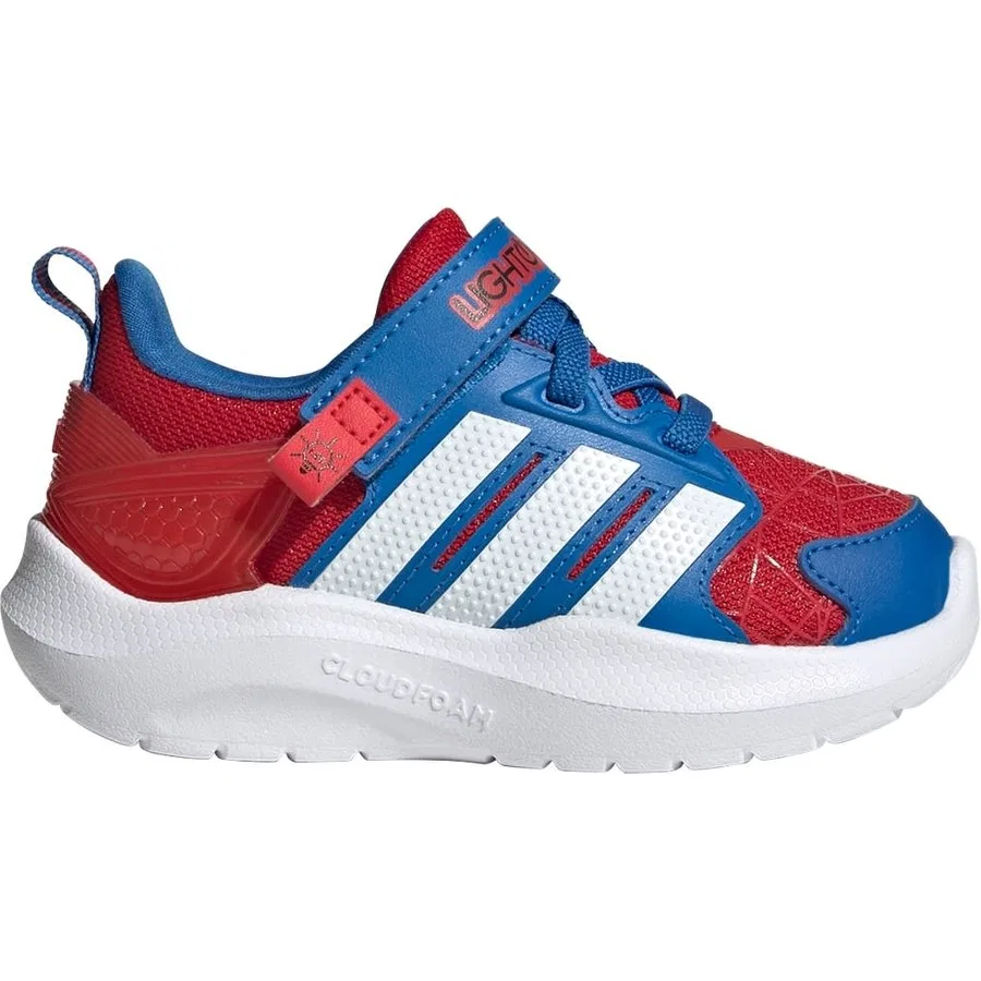 Детские кроссовки с подсветкой Marvel Lightorama Spider-Man adidas, Белый