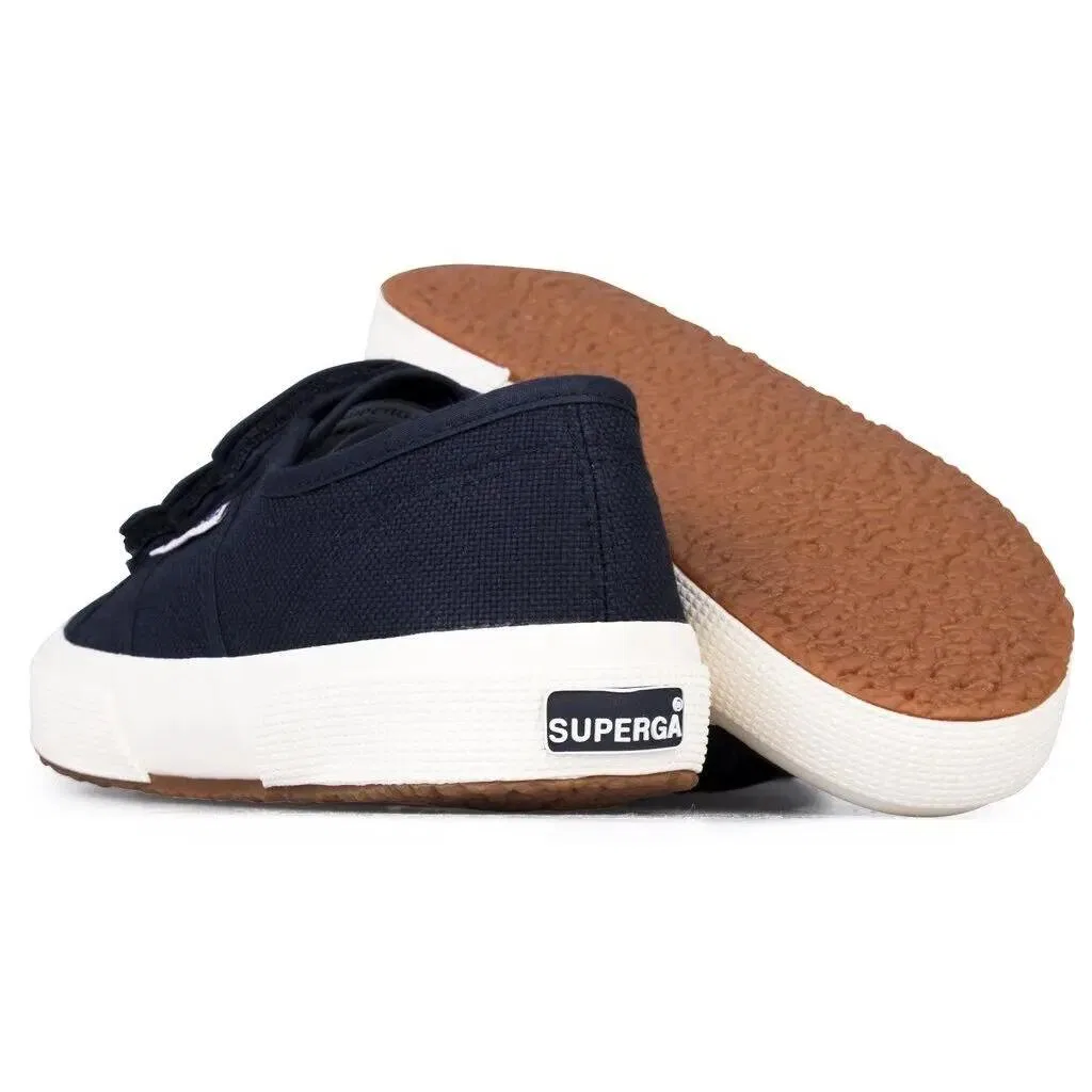 Детские кеды Superga 2750-Cot3Strapu, Blau Navyblau Mitternachtsindigo — фото 3