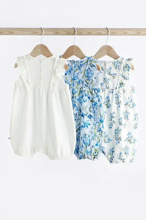 Детский комплект боди-комбинезонов хлопковый Next Baby, Mixed Color — фото 2