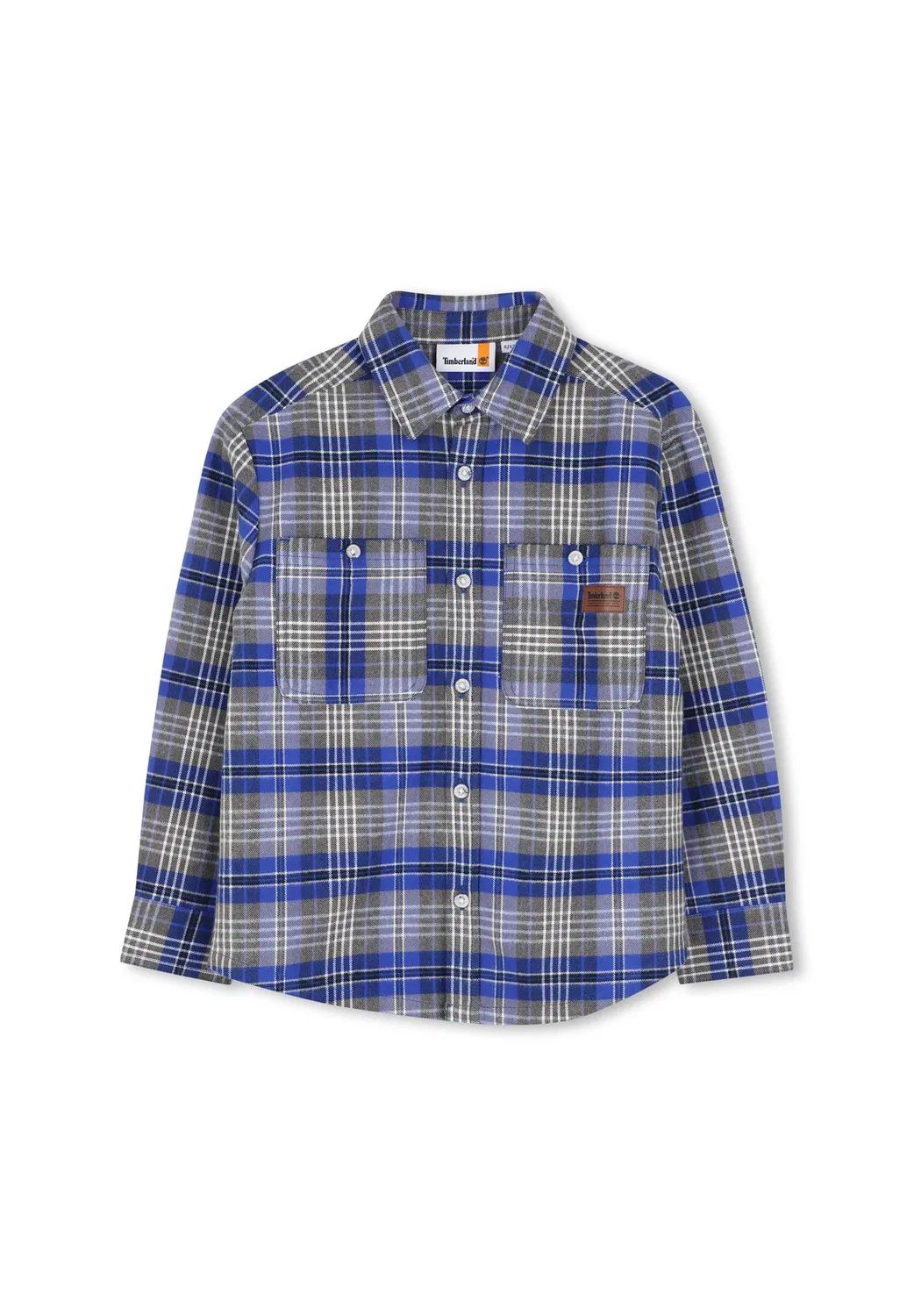 Chemise à carreaux - shirt Timberland, Wave Blue