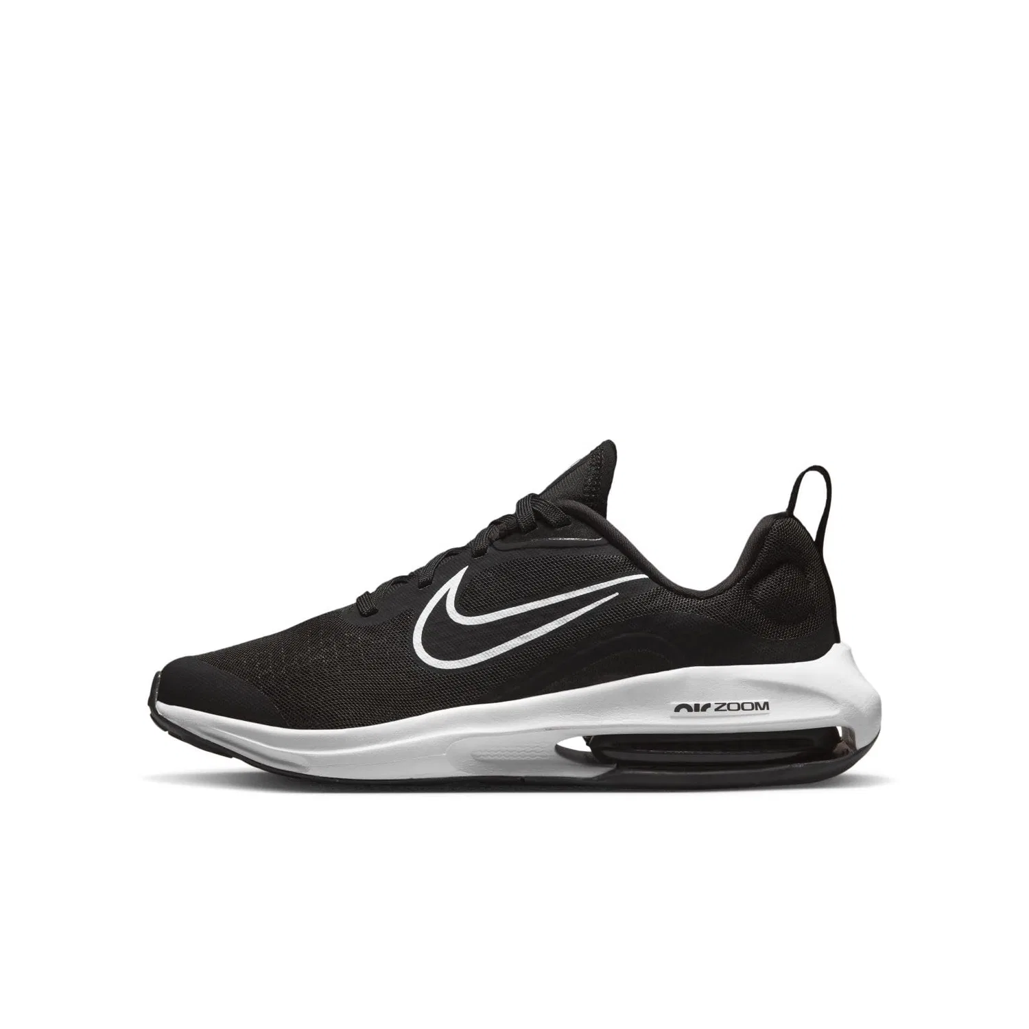 Детские кроссовки для мальчиков с амортизацией Air Zoom Arcadia 2 NIKE, Black White Anthracite