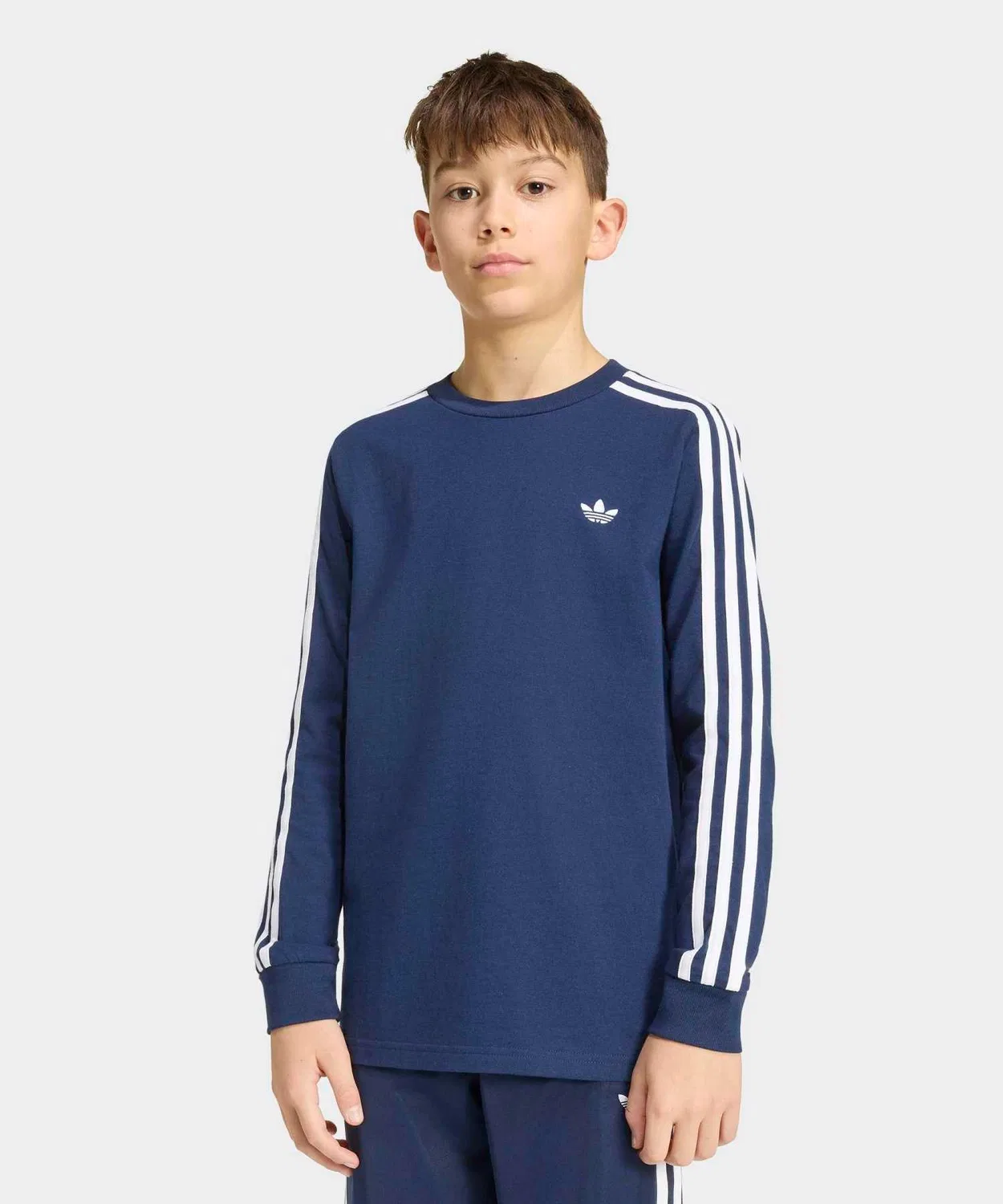 Детская футболка с длинным рукавомAdidas Originals, Синий — фото 3