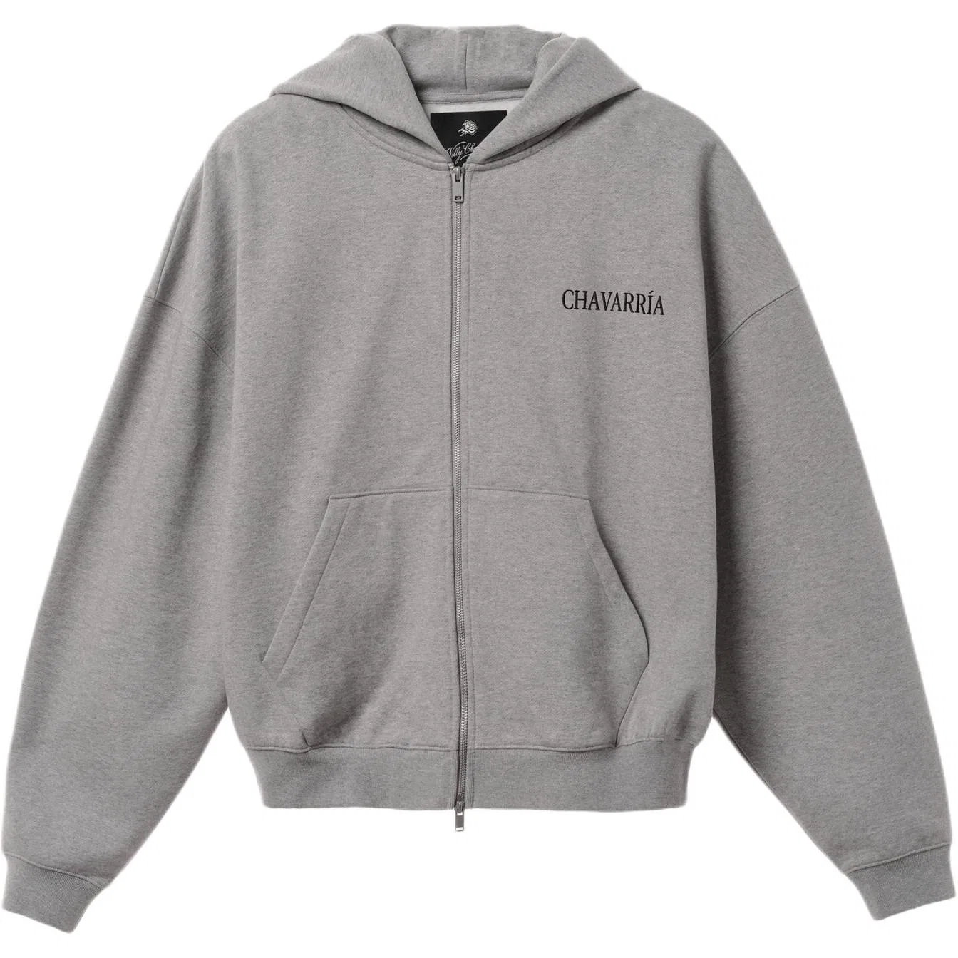 Мужская толстовка с длинным рукавом x Willy Chavarria SS26 ZARA, Gray