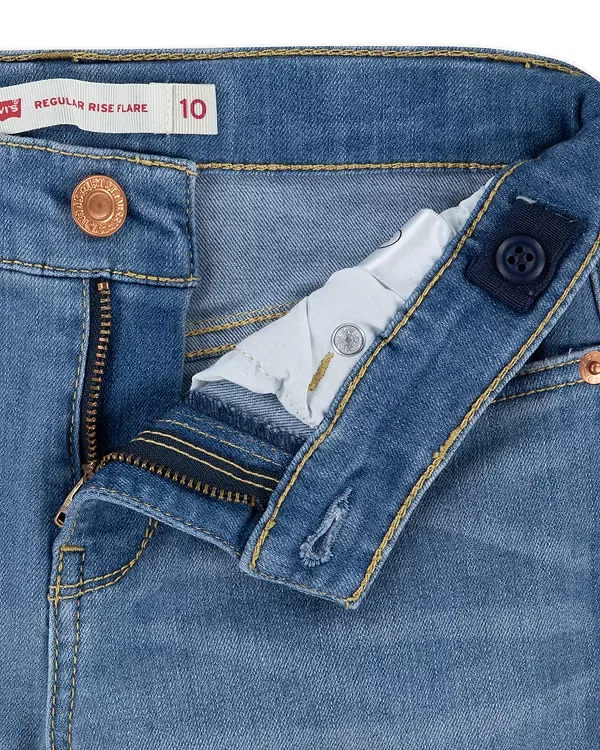 Детские джинсы для девочек клеш Daydream Flare Levi's, Ferris Wheel — фото 3