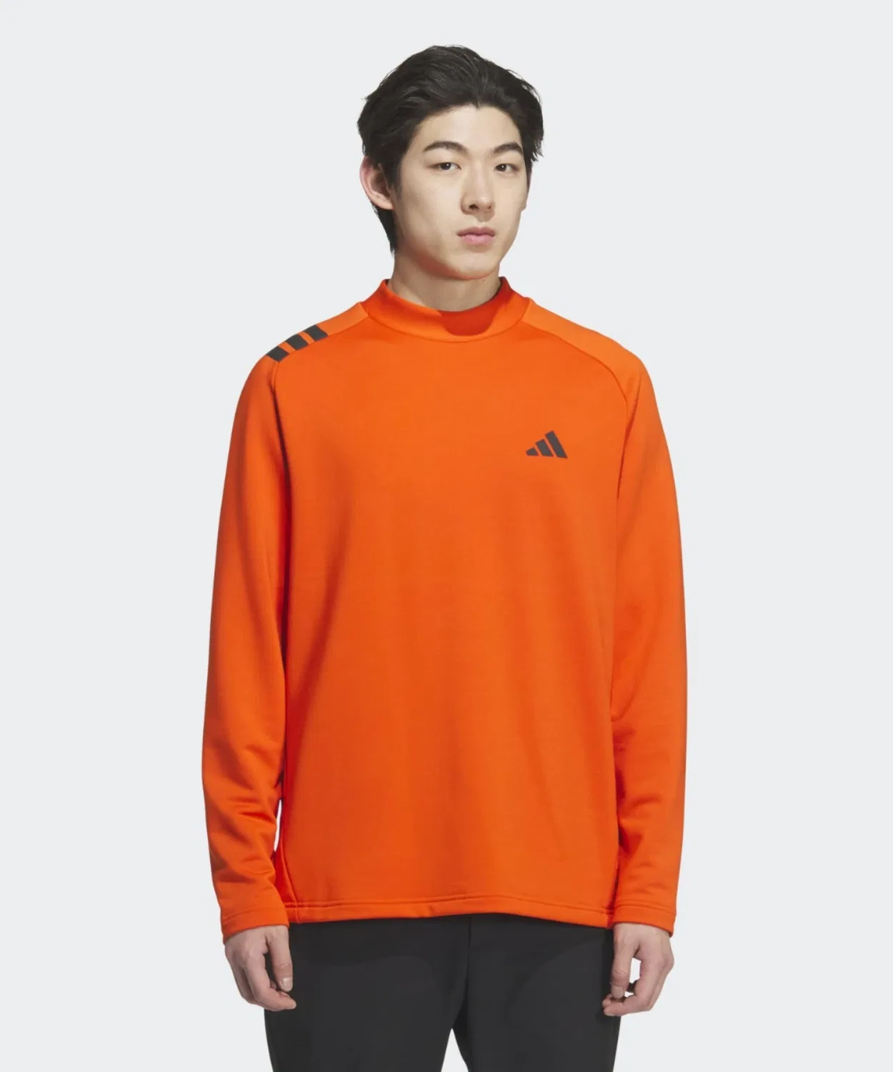Мужской поло с длинным рукавом COLD. RDY Mockneck Adidas, Orange
