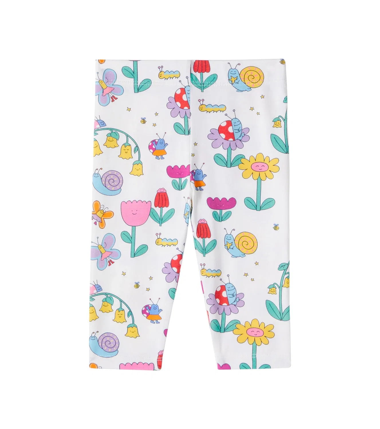 Леггинсы хлопковые Bug House Stella Mccartney Kids, белый