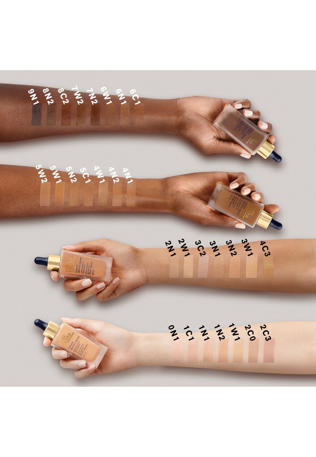 Тональная основа FUTURIST SKINTINT SERUM FOUNDATION ESTÉE LAUDER, цвет 3n1 ivory beige — фото 3