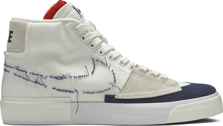 

Кроссовки Nike Blazer Mid SB Edge 'Hack Pack', белый, Белый;серый, Кроссовки Nike Blazer Mid SB Edge 'Hack Pack', белый