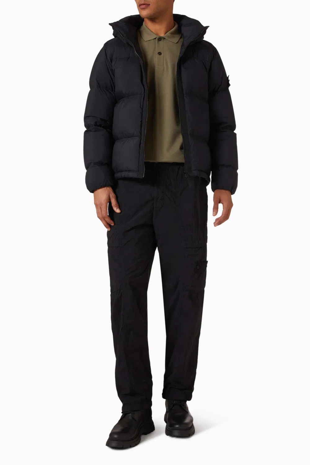 Поло с патчем Compass Patch Polo Shirt Stone Island — фото 2