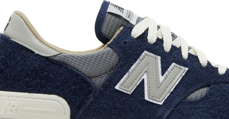 Кроссовки New Balance Carhartt WIP x 990v1 Made in USA 'Sculpture Center', синий — фото 3