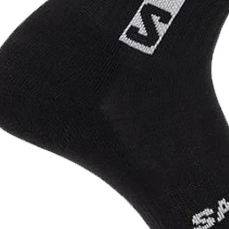 Детские носки-невидимки с длиной по щиколотку, комплект из 3 пар, SALOMON, Gray/White/Black — фото 4
