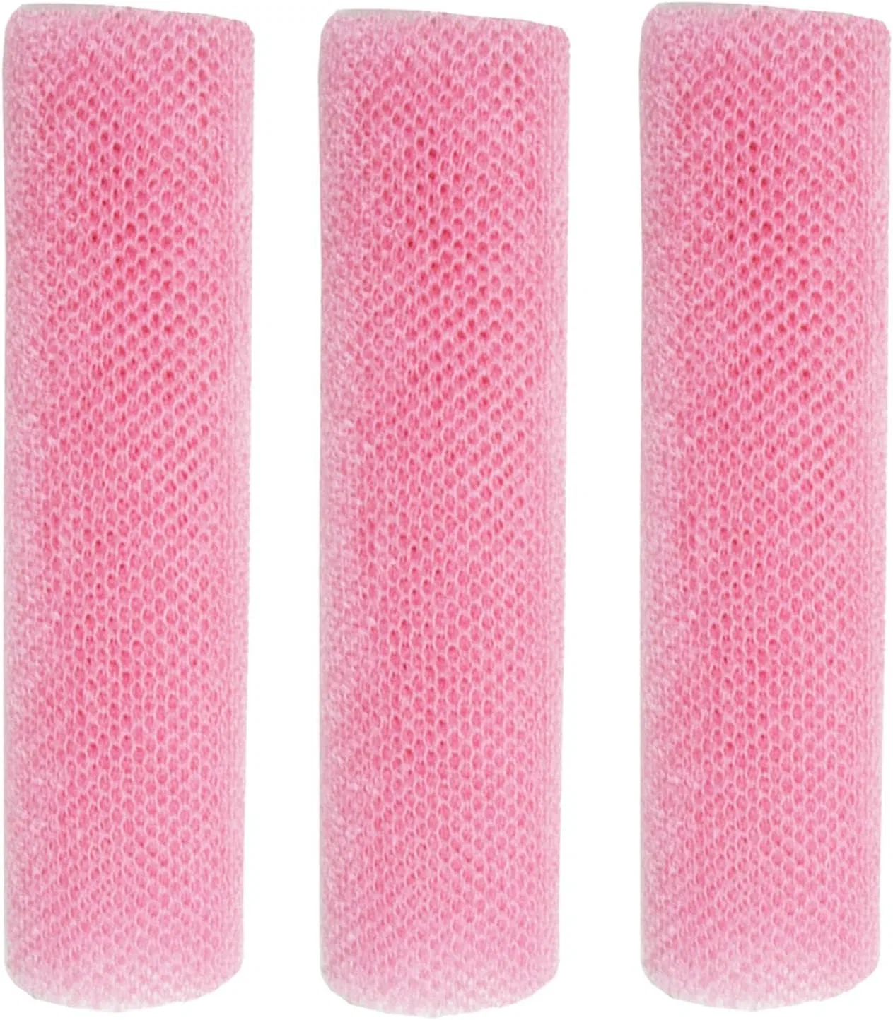 Мочалка для тела Mesh Cloths, 3 шт, Nylon, Pink Generisch