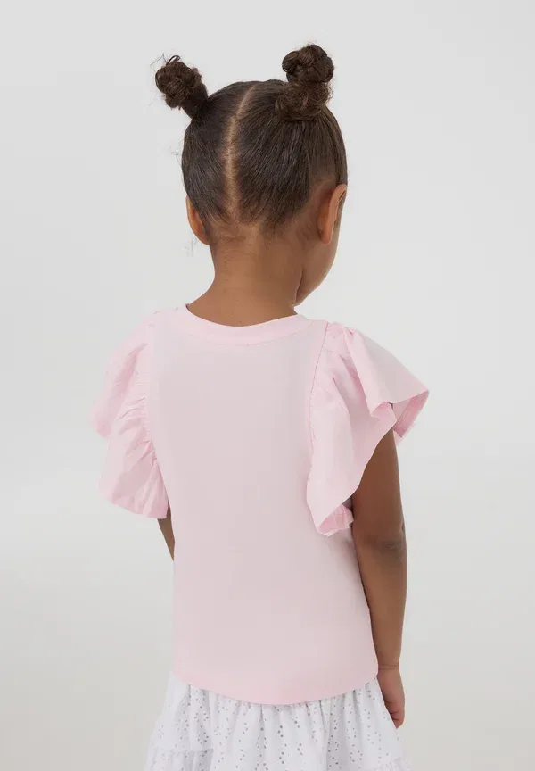 Футболка с принтом Print t-shirt Terranova, Rosa, розовый — фото 3