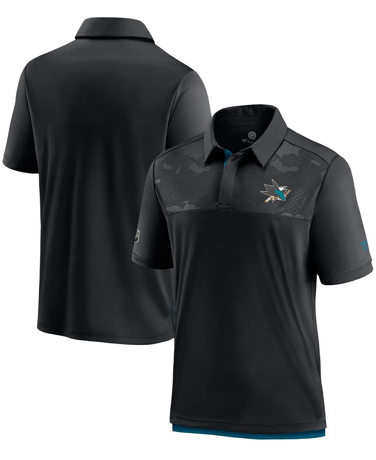 

Мужская футболка-поло san jose sharks с логотипом fanatics authentic pro locker room team polo Lids, мульти