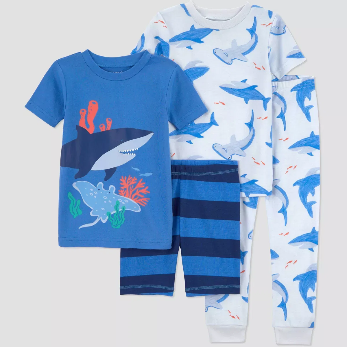 Детский комплект пижам с принтом NIT SLEEPWEAR, Blue