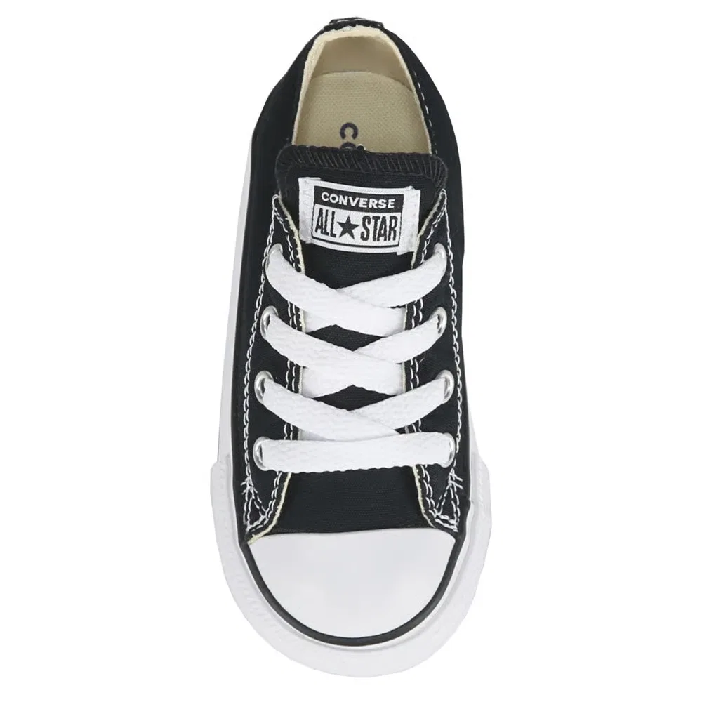 Детские низкие кеды Chuck Taylor All Star для малышей Converse, Black/White — фото 4