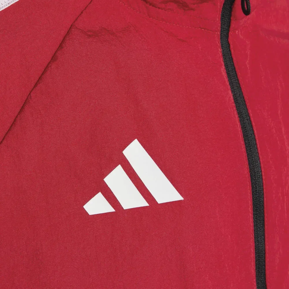 Детская куртка с принтом Manchester United Home Anthem Adidas, Red — фото 4