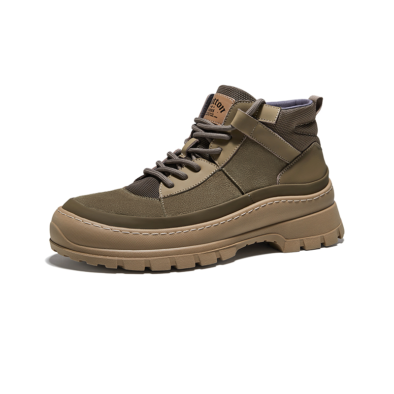 

Hautton Jeans Короткие мартинсы мужские армейского зеленого, цвет Army Green