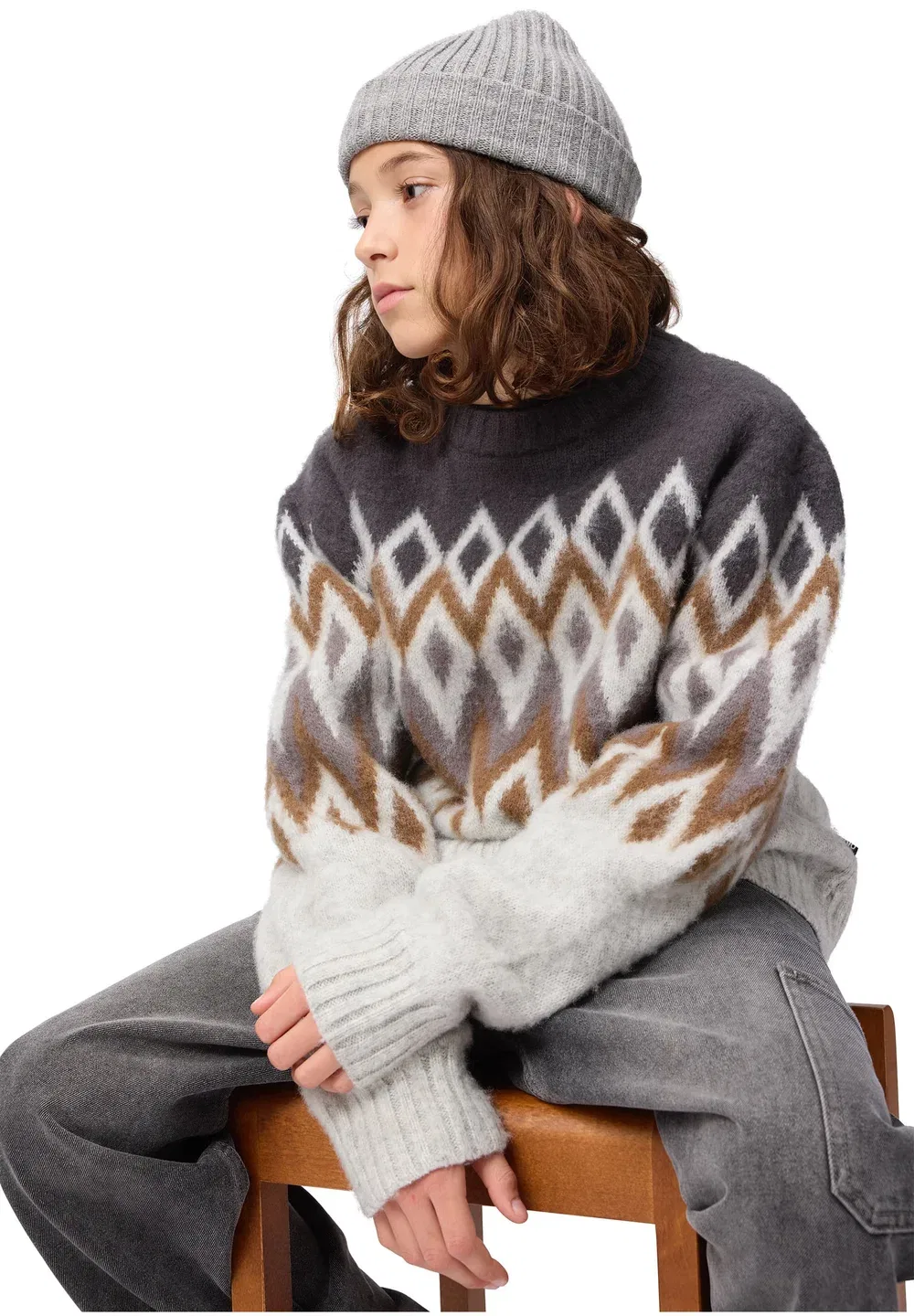 Baes Nordic - джемпер Molo, Nordic Stone