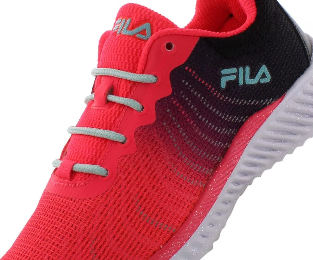Детские кроссовки для девочек Blazehawk 2 Fila, Diva Pink/Black/Aruba Blue — фото 3