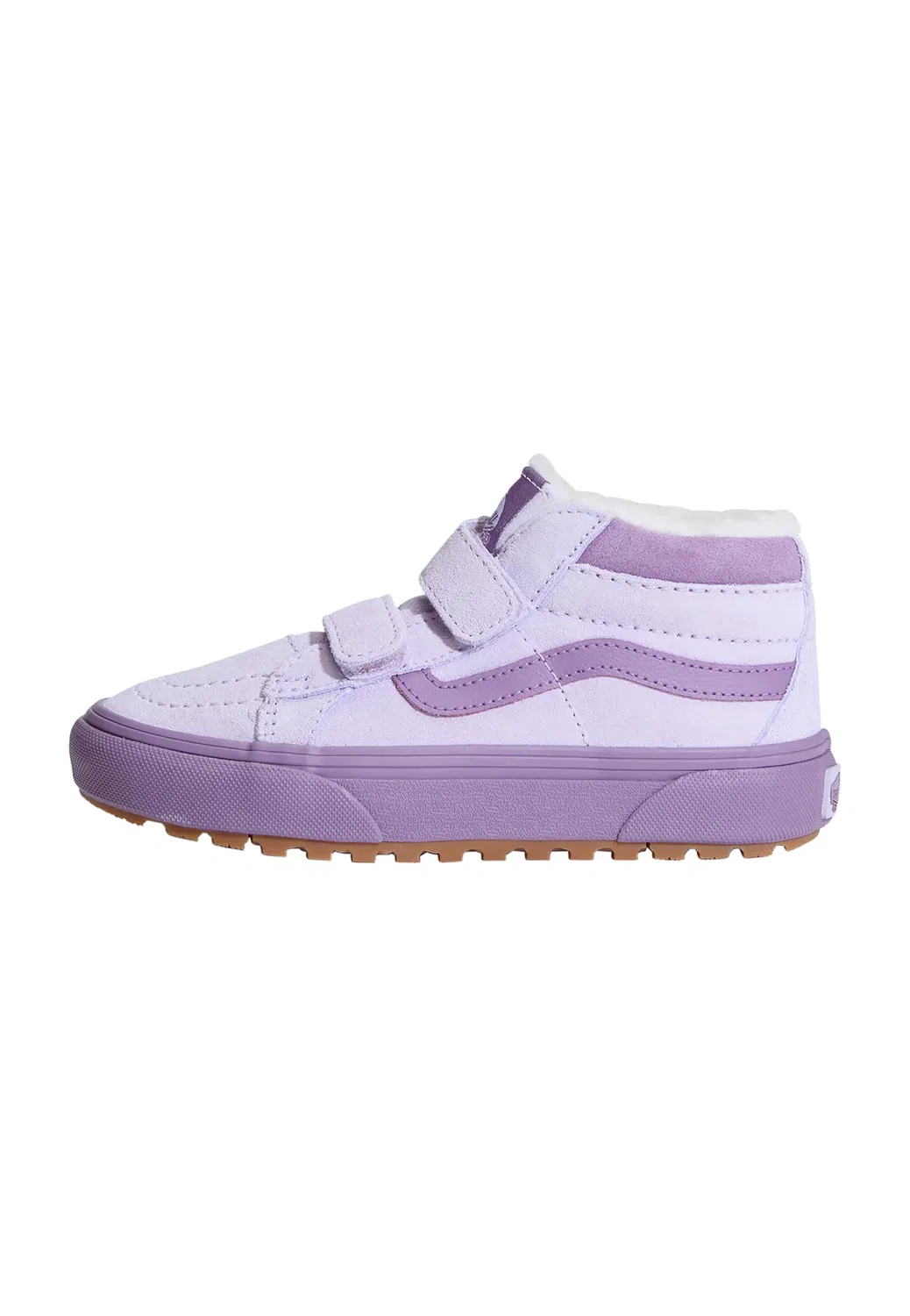 Утепленные ботинки Sk8-Mid reissue на липучках. Унисекс - зимние ботинки Vans, Medium Purple