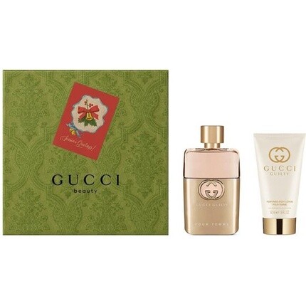 Gucci - Guilty Pour Femme Eau De Parfum Подарочный набор Eau De Parfum 50 мл Лосьон для тела 50 мл — фото 3