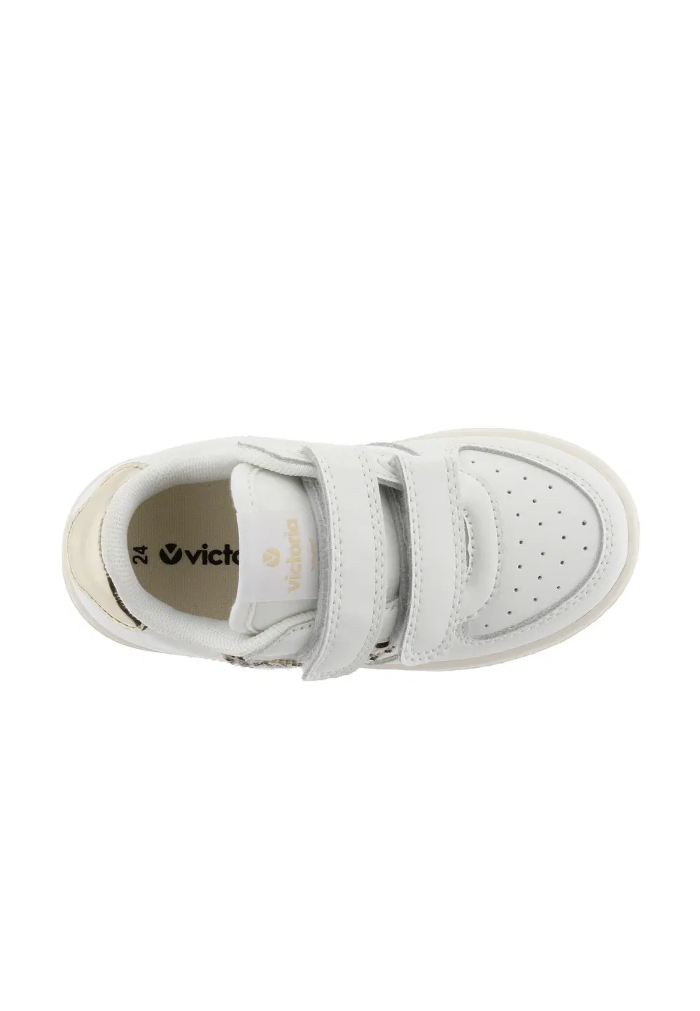 Детские туфельки Victoria Shoes, Beige — фото 3