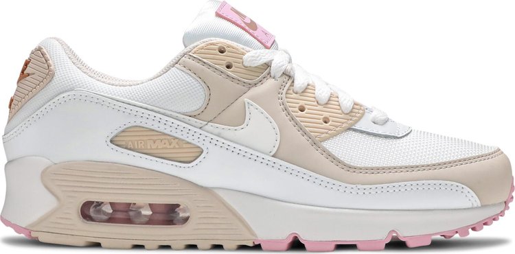 Кроссовки Nike Wmns Air Max 90 'Light Orewood Brown', белый - фото